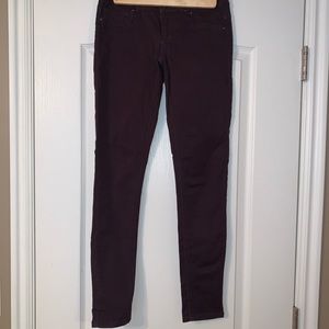 Plum purple jeggings